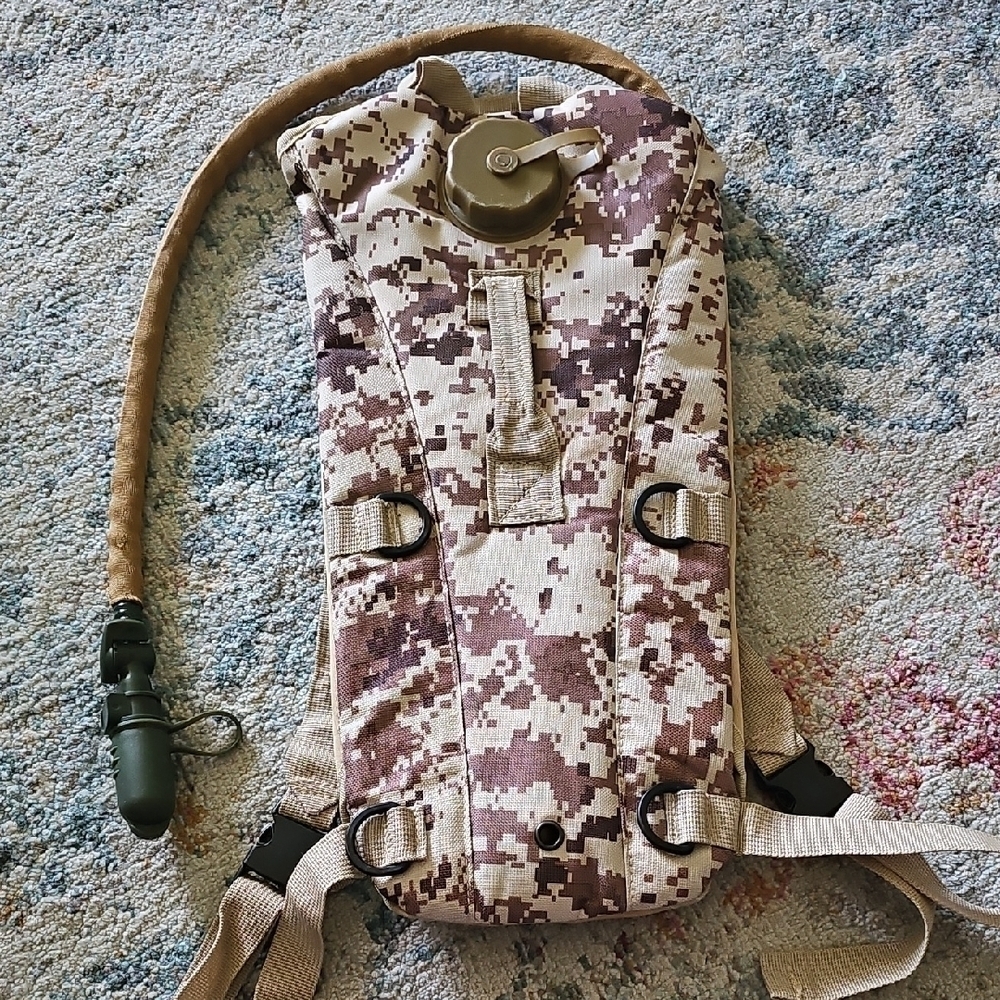 3L Hydration Water Backpack Digital Desert Camo